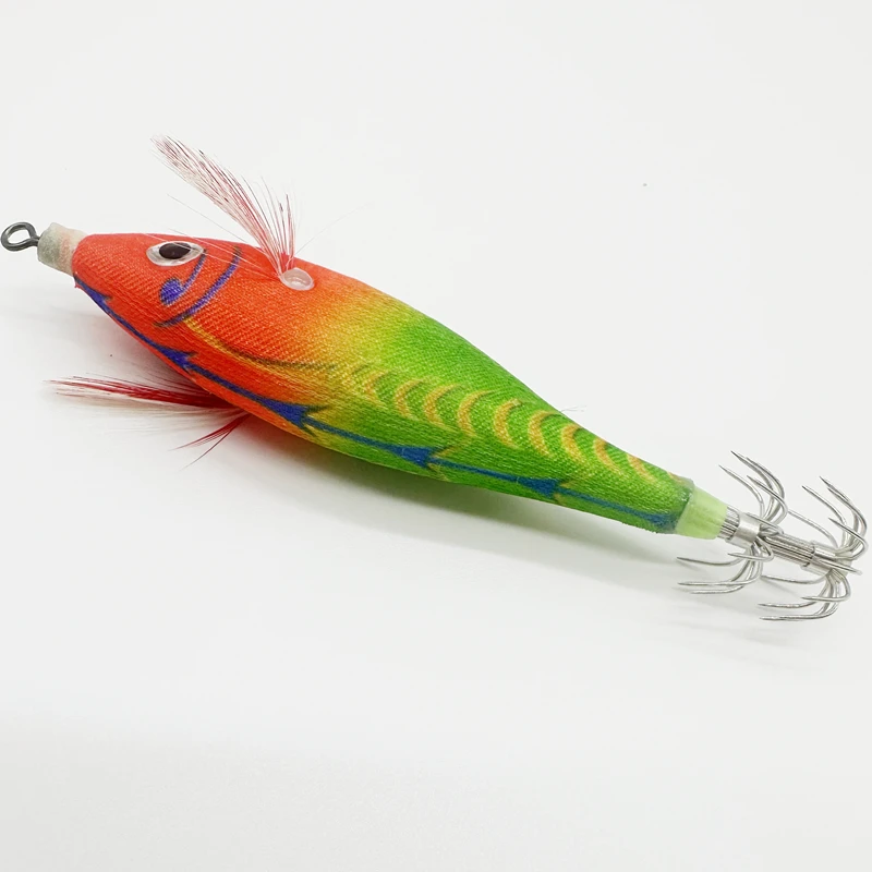 8.5cm Squid Rush Egi Jig  Baits Shrimp Lure luminous Japanese yo zuri Gambar Floating Sutte Octopus Squid Jig