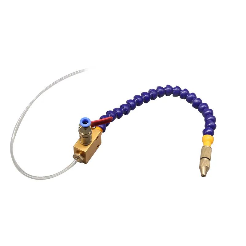 Machine Tool Cooling Sprayer Engraving Machine CNC Machine Tool Mist Nozzle Atomization Cooling Pneumatic Metal Tube Sprayer