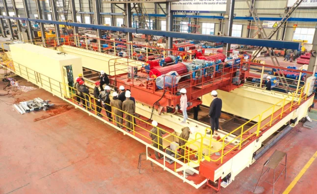 Двулучевой пульт дистанционного управления электрический журавль