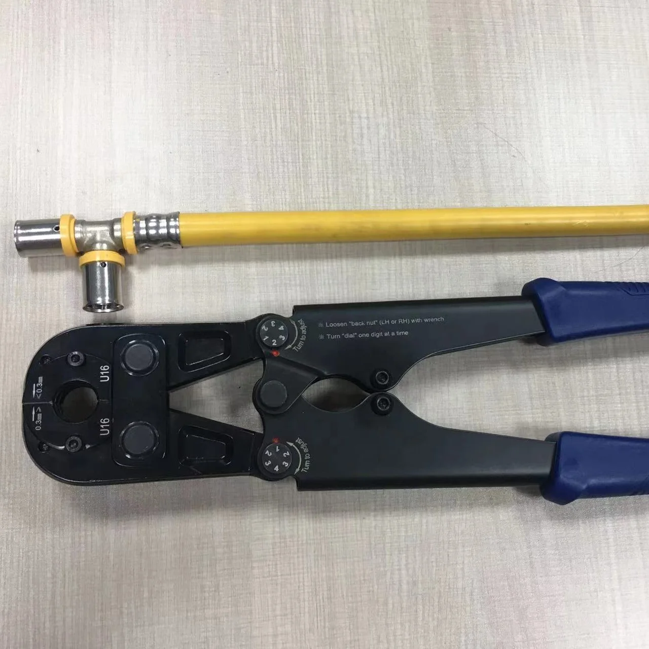 Press Hand Hvac Copper Fit Pipe Press Plumbing Hydraulic Tools Crimping Pex Pipe Crimping Tool
