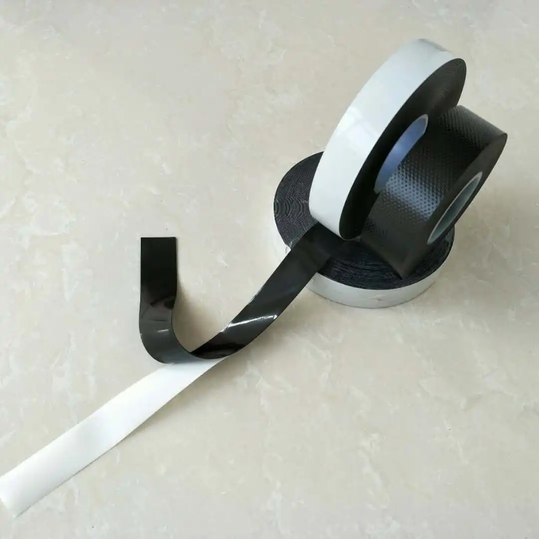 PIB/EPR 3m high voltage self adhesive double sided  customer request black 10kv rubber butyl tape