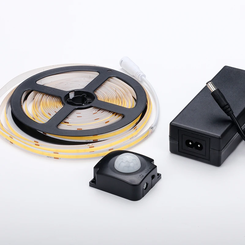 Best quality sensor control cob led strip decorating the christmas tree led strip 110v/220v