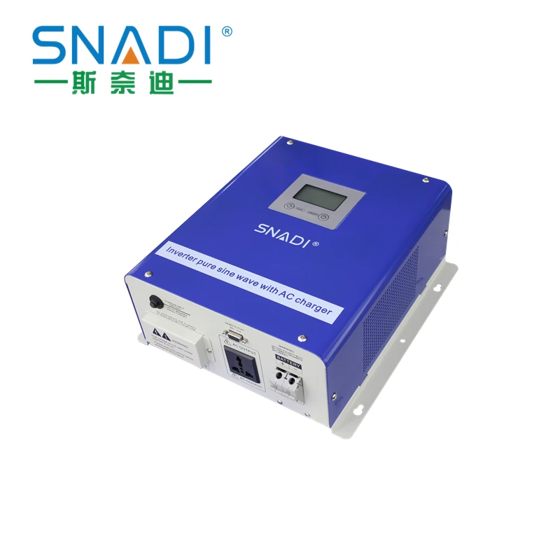 Low frequency inverter 12v 24v 500w 1kw 2kw  off grid solar power hybrid inverter dc to ac power inverter with battery storage