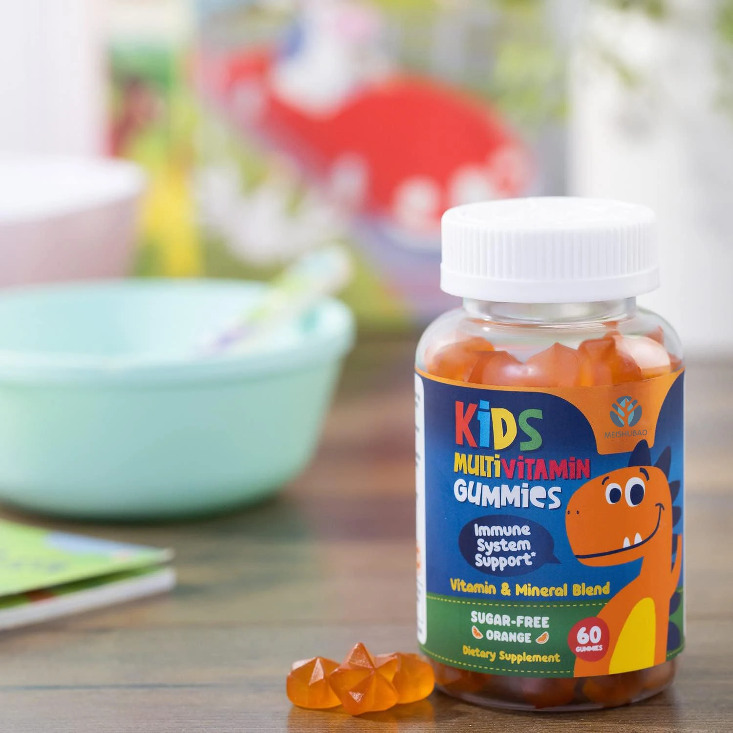 Custom Top quality kids multivitamin gummy multivitamins gummies for kid kids daily multivitamin gummies