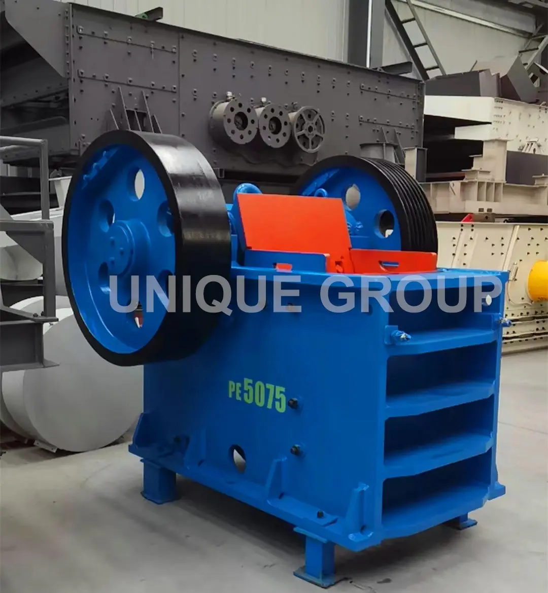 UNIQUEMAC Factory Direct Primary Jaw Crusher for Granite Limestone Basalt Quarries Mining Rock Durable Rock Crushing