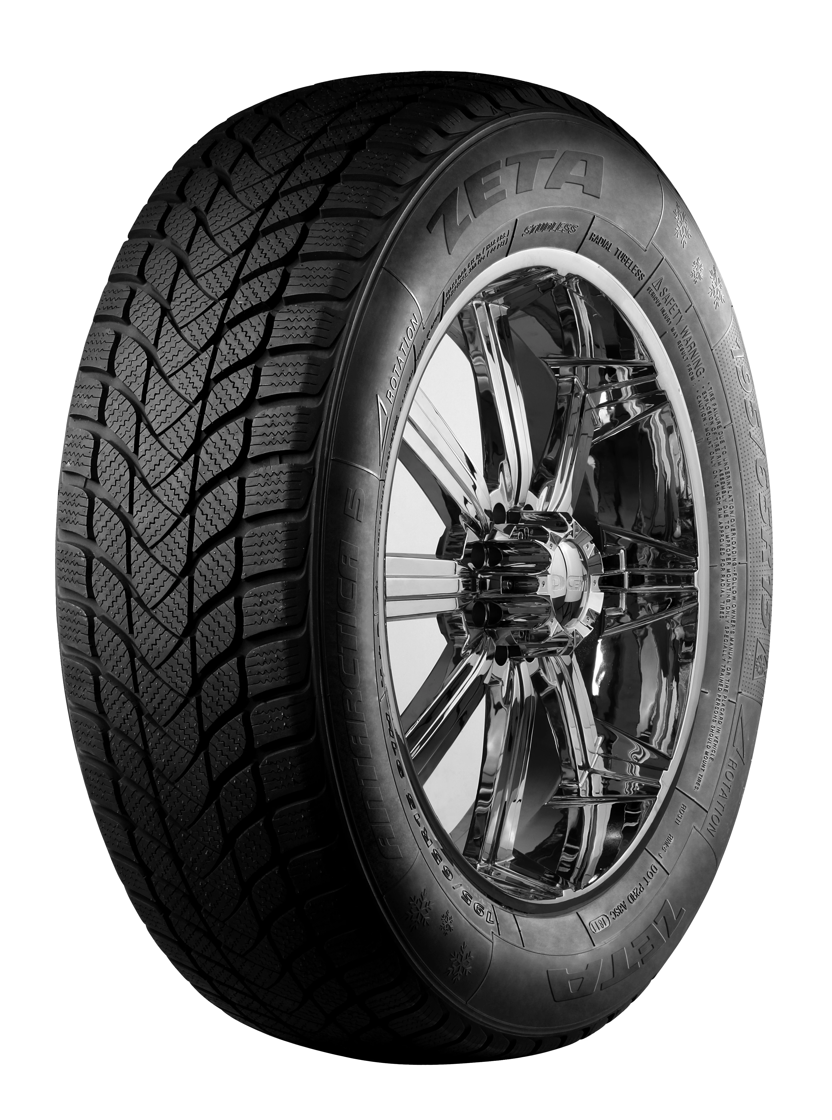 New Car Tyres Zeta From China with Wholesale Prices Passenger Car Buy Tyre Direct From China 205 55 16 Winter studded Tire