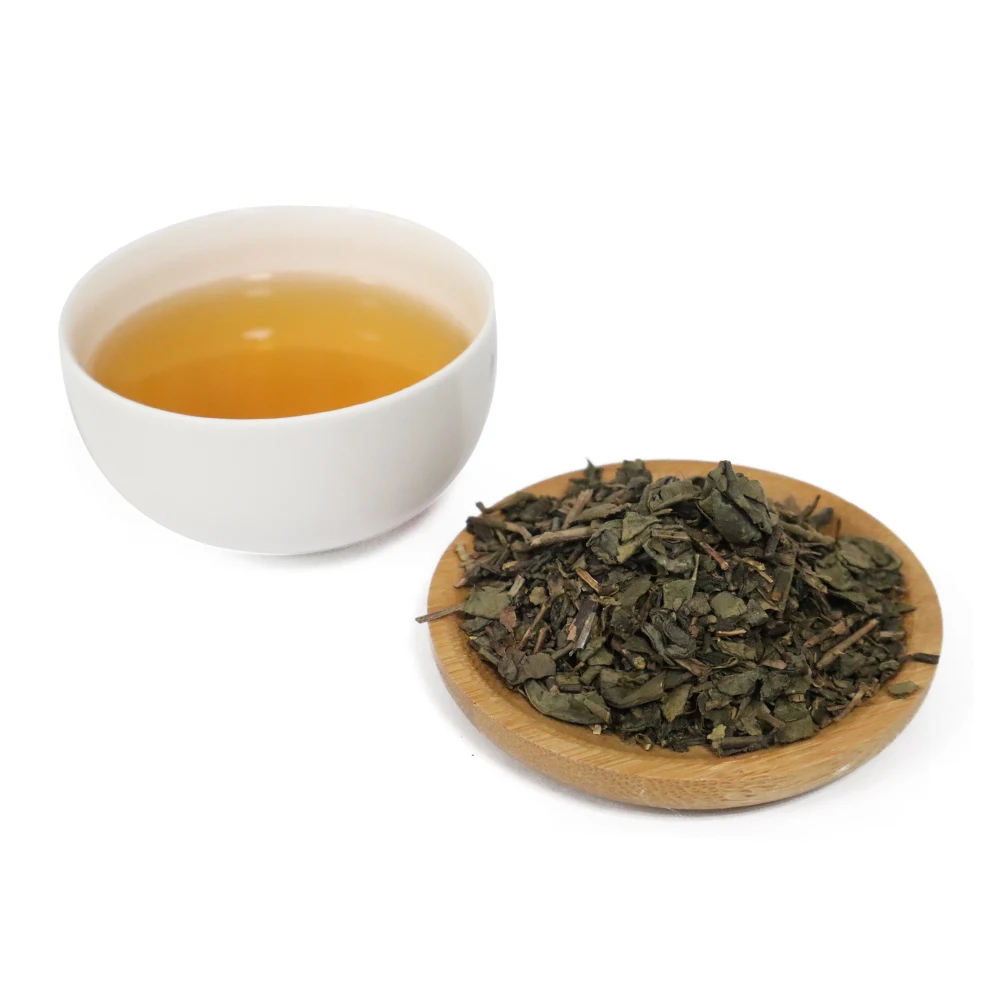 China Factory Wholesale Good Quality And Taste Gunpowder Green Tea With Lemon Juice