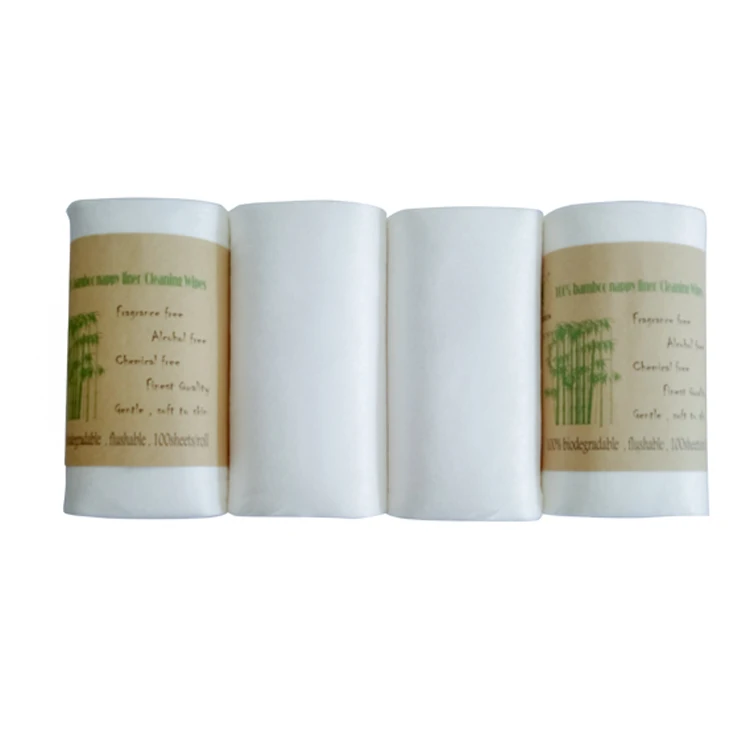 100% biodegradable and  fushable liner, disposable cloth diaper liner.