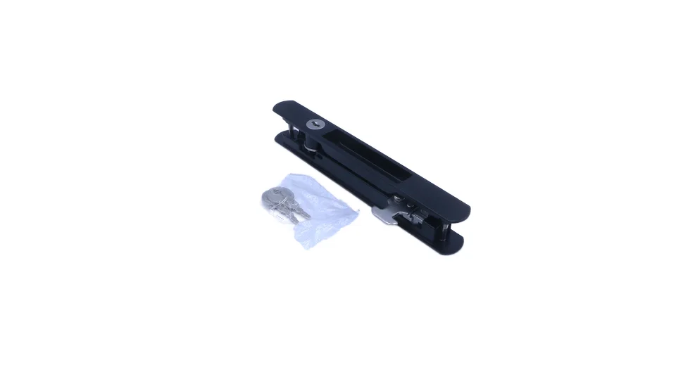 Easy installation sliding door lock aluminium sliding door lock with key double-sided hook lock