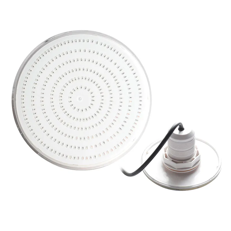 Factory Directly Supply 18w Slim Resin Filled IP68 Flat Bulb Par56 Pool Light RGB Replacement Led Swimming Pool Light
