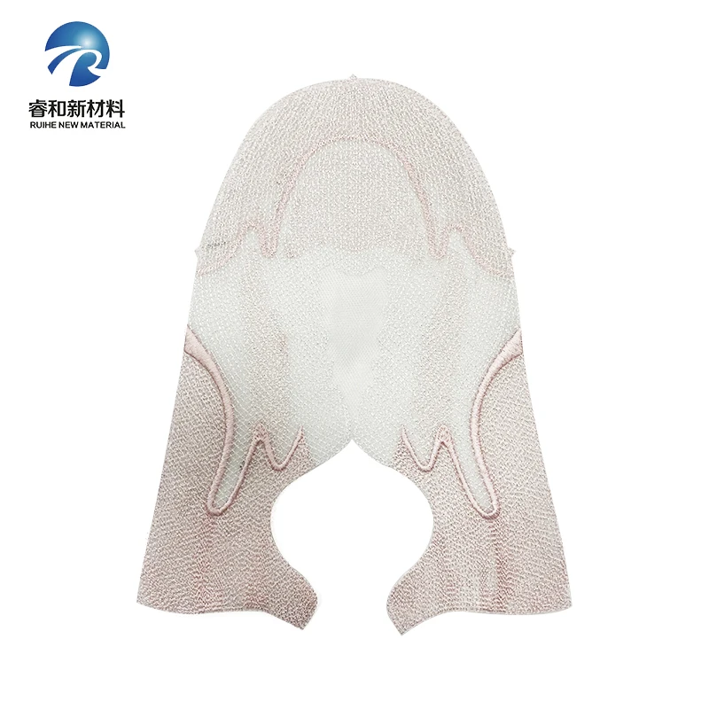 New Design Comfort Knitting Fabric Running Shoe Material Upper Vamp Semi Finished Shoe Upper