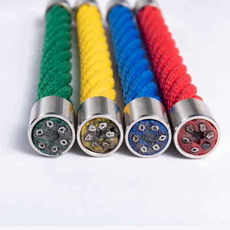 6x8+FC nylon combination rope for playground climbing cableway