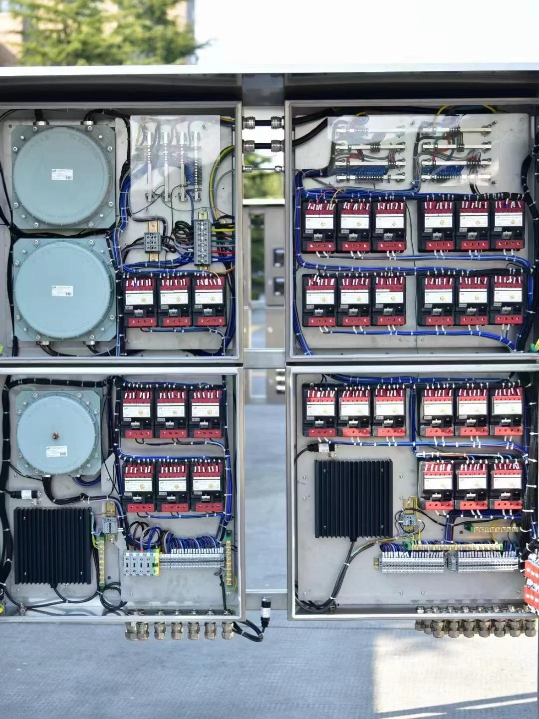 CZ1390 10, 30, 300mA  IECEX And ATEX Certified IP66 Explosion Proof Electrical Power Distribution Board Box