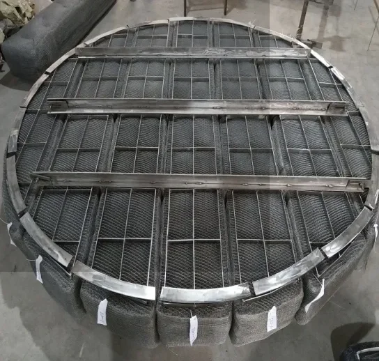 Drawer Type Demister Pad for Gas Scrubber Wire Mesh Demister