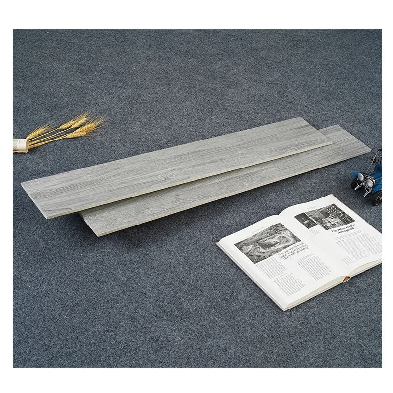 New Arrival Grain 150*900 Wooden Texture Look Ceramic Wood Look Finish Floor And Wall Porcelain Tile For Bedroom