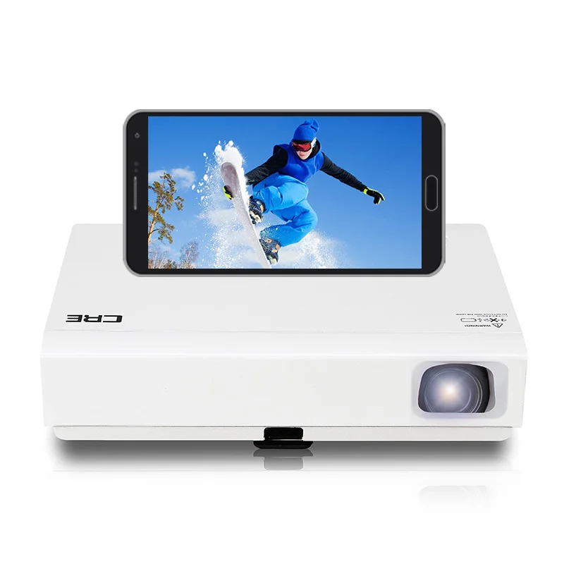 1280x800 HD DLP проектор светодиодный видеоигры мини 3D Smart поддержка 1080 P Android Wi-Fi