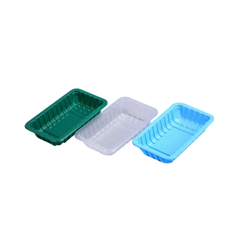 Wholesale PET vegetable packaging tray