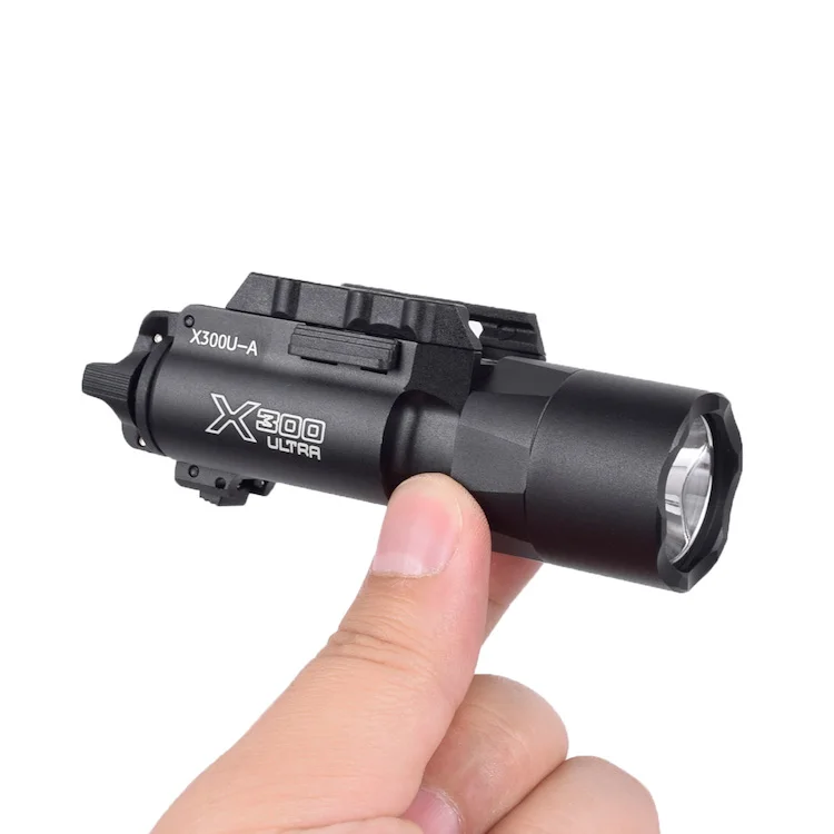 Tactical X300 Weapon Light Lantern Airsoft Light Lighting Torch Rail Flashlight Zoomable Focus Led Torch