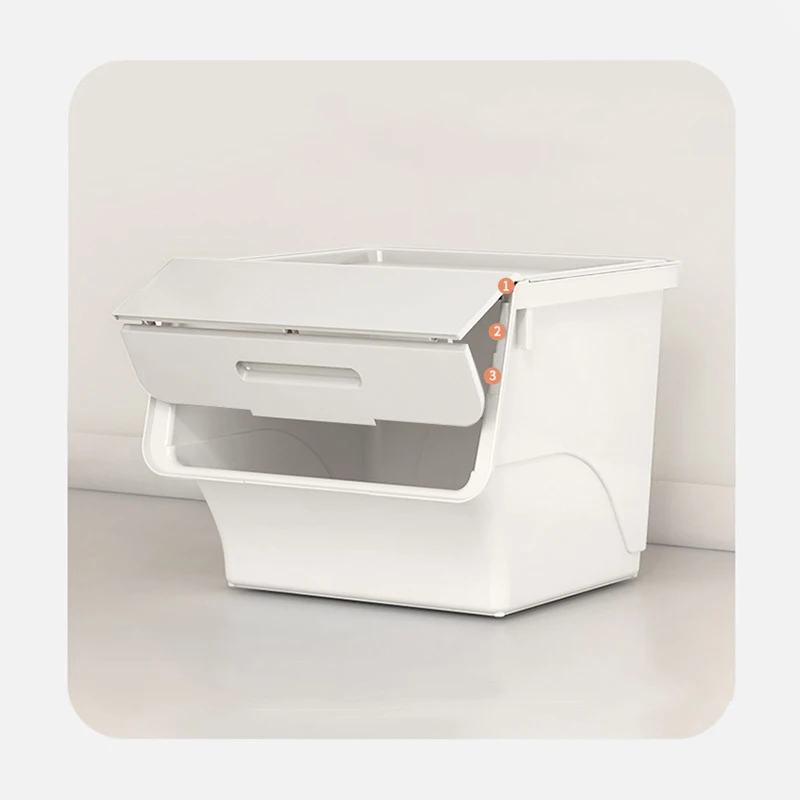 China Sale Large Storage Bins With Lids Storage Boxes Organizer Containers Baskets With Cover For Home Bedroom Closet Office