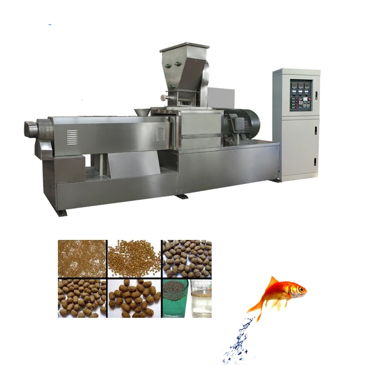 electric small scale fish feed pallet farming equipments pellet animal pet extrusion wet making machine