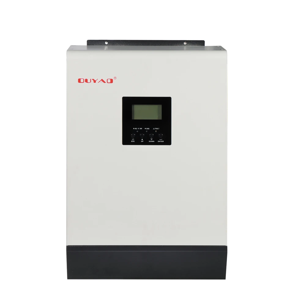 12kw hybrid solar inverter 15kva 48v 80A mppt 230v/400v single or 3 phase output off grid parallel china inverter solar supplier