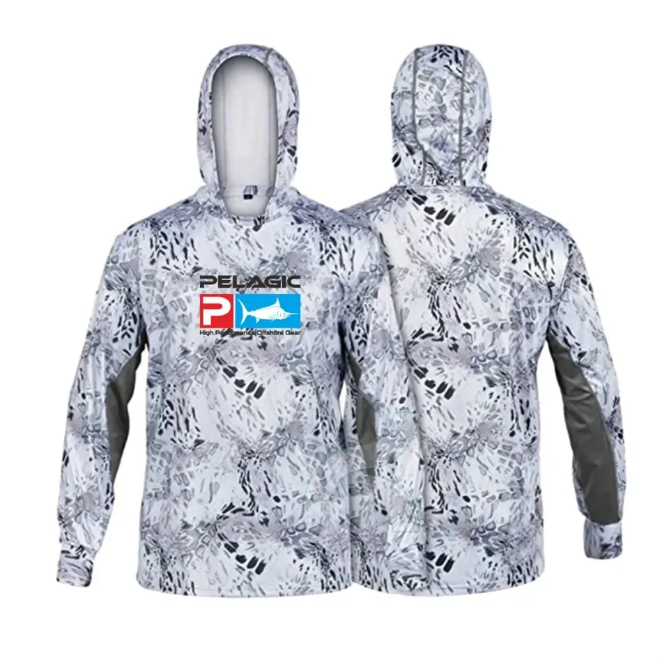 Fishing Suit with Sunscreen Clothing and Breathable T-Shirt for Outdoor Fishing