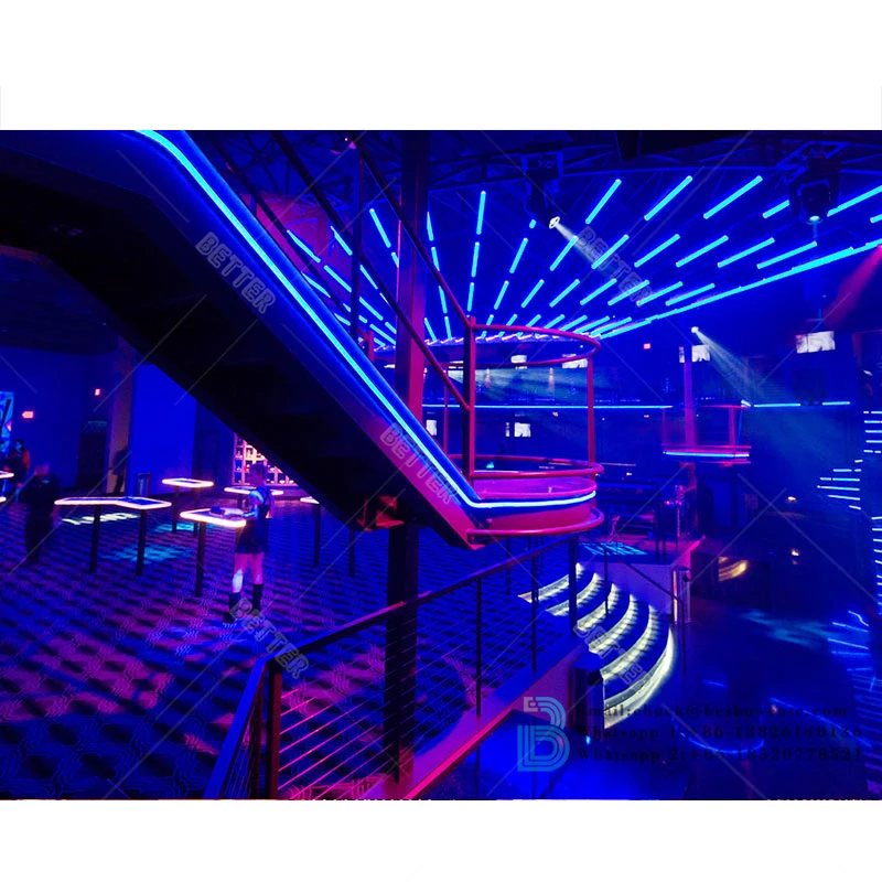 Современная Клубная мебель в полоску набор для ночного клуба кальяна бара гостиной другая светодиодная