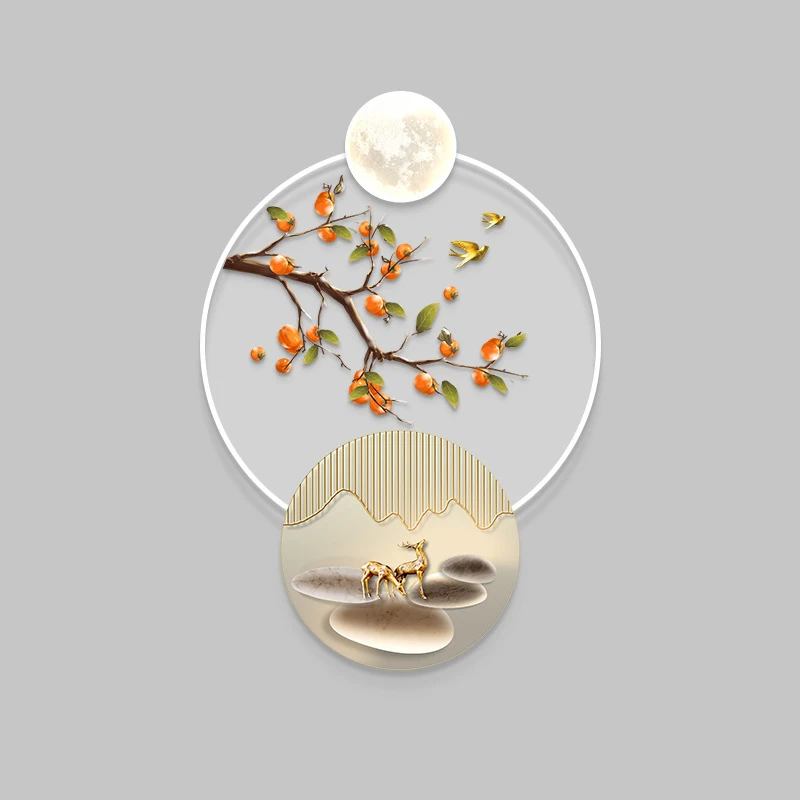 Entryway Decorative Painting Dining Room led light painting modern living room corridor wall art upscale wall wall decorations