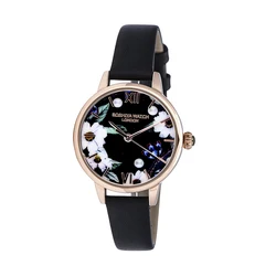 BOSHIYA  hot-selling Luxury Colorful Genuine Leather Band Womens Watches
