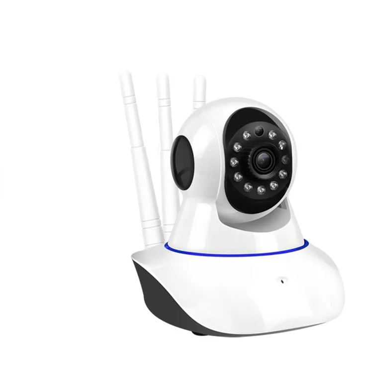 Top Sale 2mp/3MP iCsee xmeye auto tracking 3 antenna wireless home security robot PTZ Indoor wifi smart ip camera cctv
