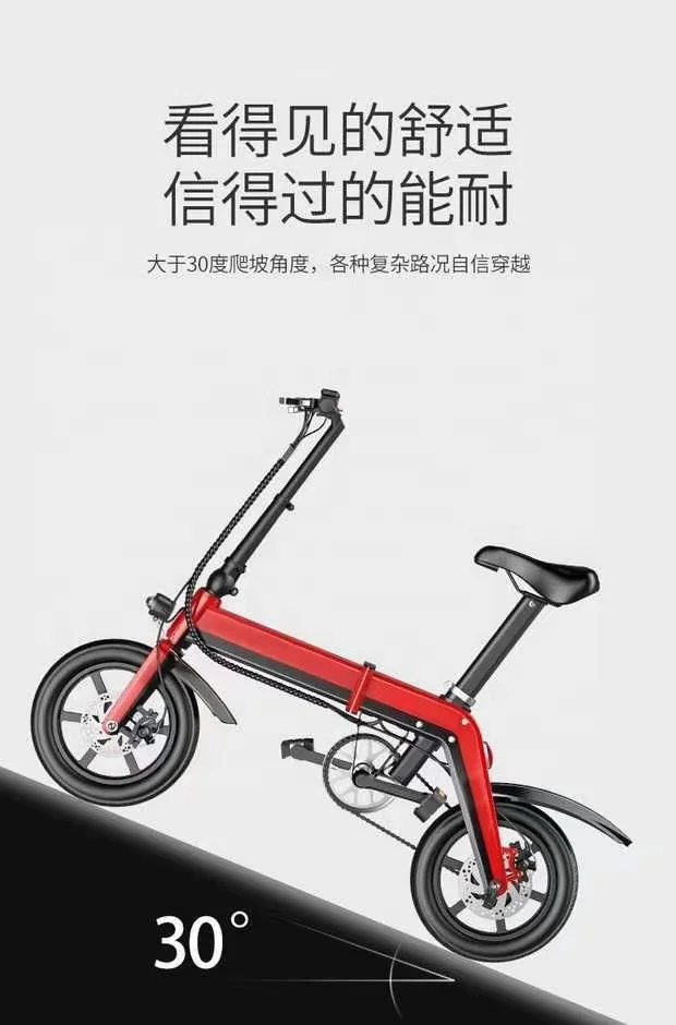 Smart mini electric foldable citycoco bike for adult