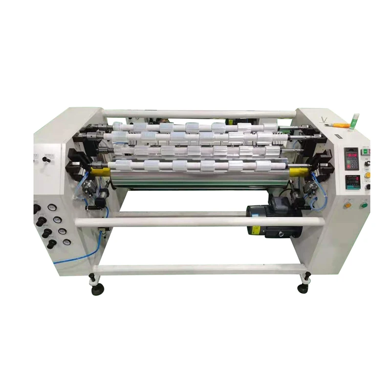 Protective Film Slitting machinery JX-1000 Double Rewinding Double Standby