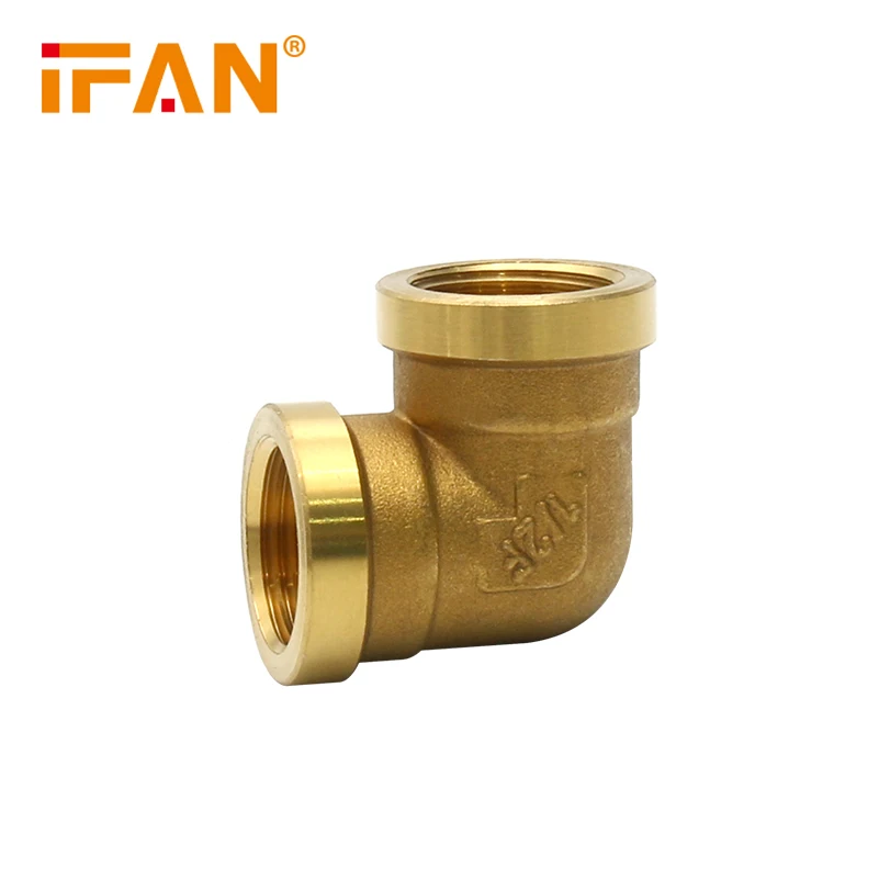IFAN High Pressure Water Brass Elbow Brass Pipe Fittings Brass Pipe Fittings for Pipe Connection