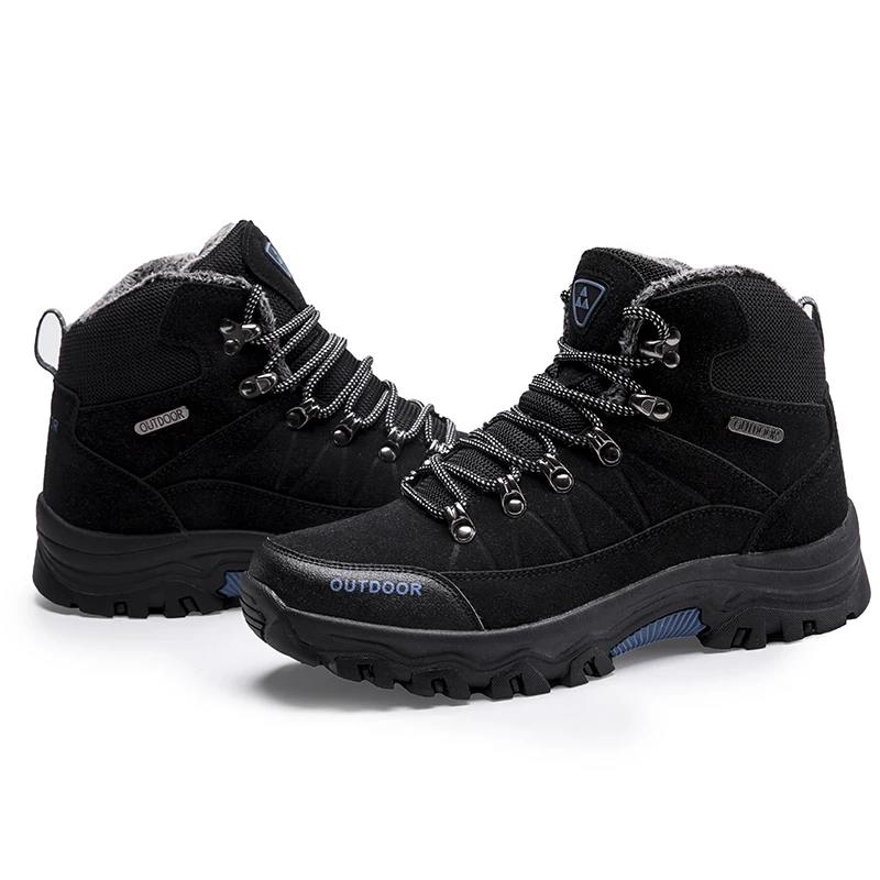 
High Quality Mens Mountain hiking shoes second bales men waterproof meindl 