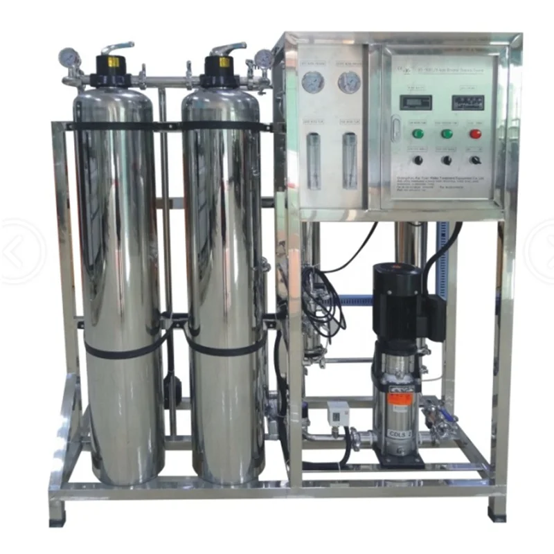 Kaiyuan 500L/H stainless steel water filter drinking water purifying reverse osmosis machines ro machine water purifier