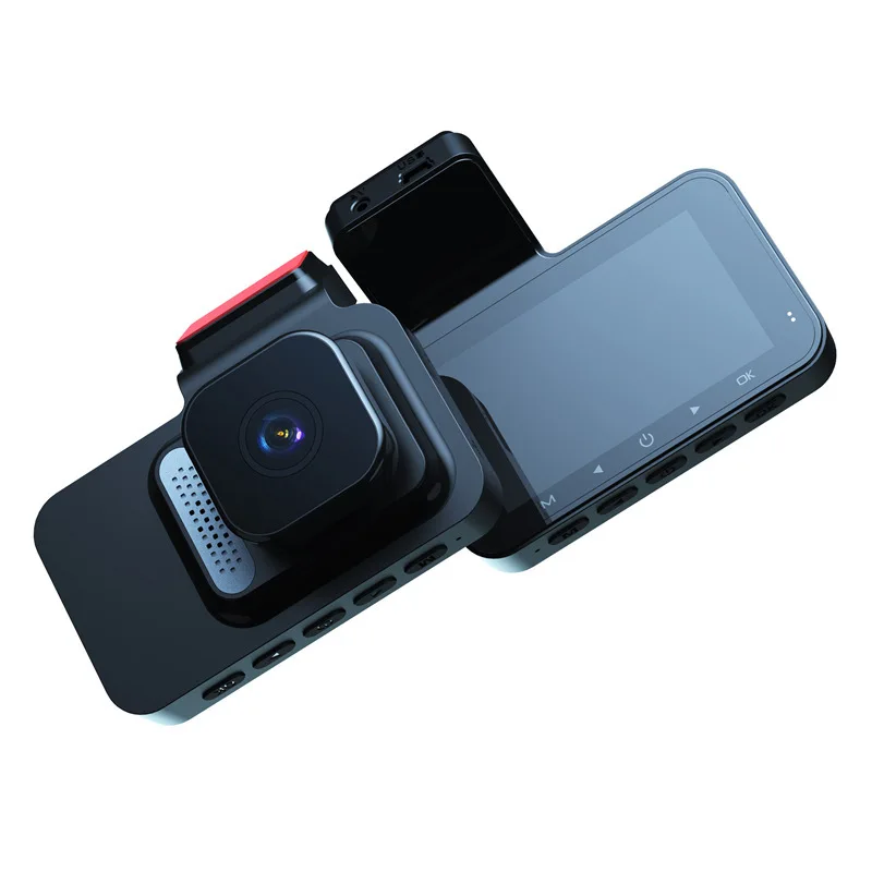 Dual Channels Front and Back Vehicle Video Recorder 3.0 Inch Screen WIFI GPS Dash Cam Car Dvr with APP