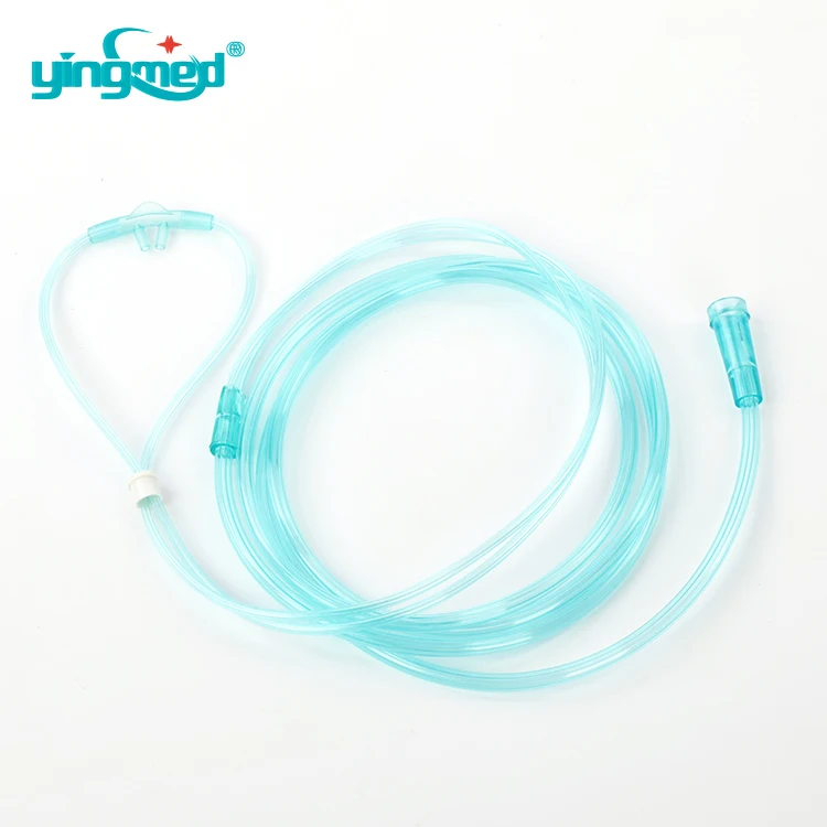 Medical pvc disposable nasal oxygen cannula