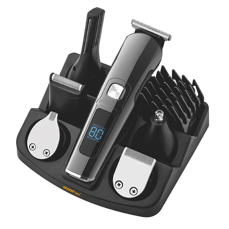 Лидер продаж, водонепроницаемый триммер для носа и бровей, 11 в 1, многофункциональная машинка для стрижки волос, набор для ухода