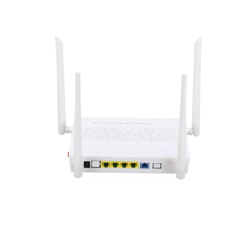 4GE+Dual-band WIFI+USB Optical network 4 GE port 1 USB dual band 2.4G and 5G XPON ONU Optical home WIFI ONU