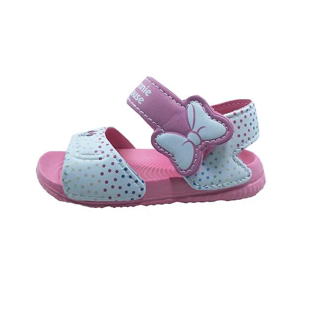 Новые детские милые Нескользящие и дышащие пляжные туфли с регулировкой Лето 2021