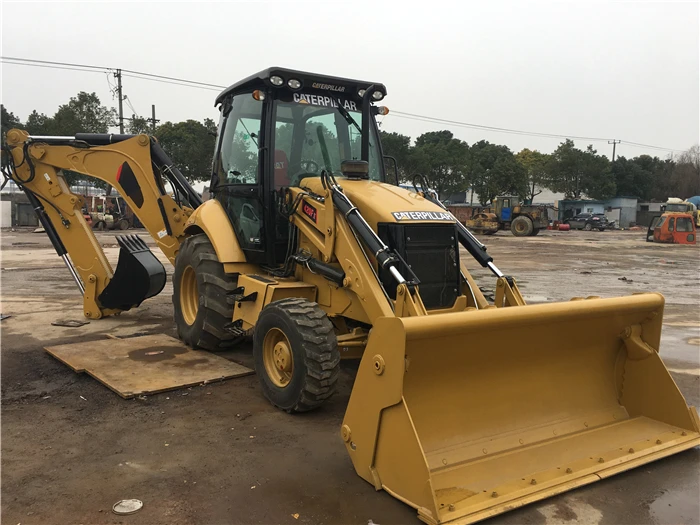 CAT420F 416B Used Medium Backhoe Loader Good Price Durable Original Caterpillar Reliable Quality
