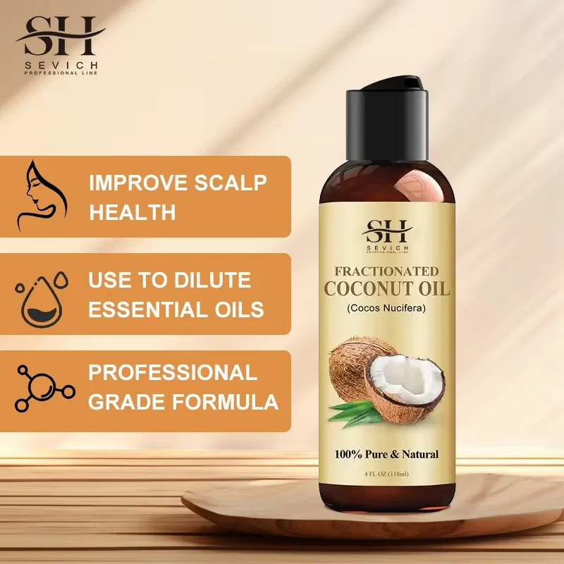 Private Label Natural Scalp Treatment Hair Care Repair Essential Refined Coconut Oil Fast Hair Growth Oil For Kids