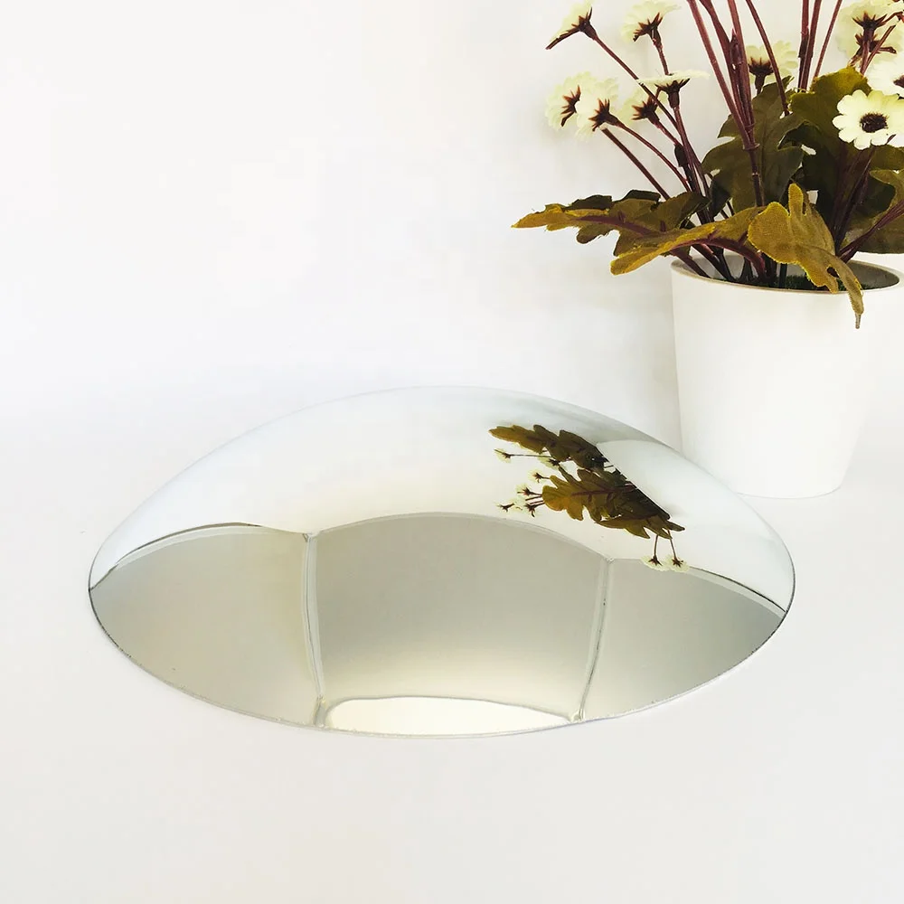 1.8mm high quality glass circle convex mirror R120 141*141 for auto vehicle