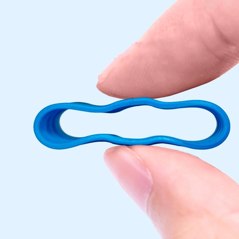 Mini Silicone Handle Band Anti Slip O-shaped Ring Handle Grip Silicone Rubber Band Decorative Band 13mm Durable Customized