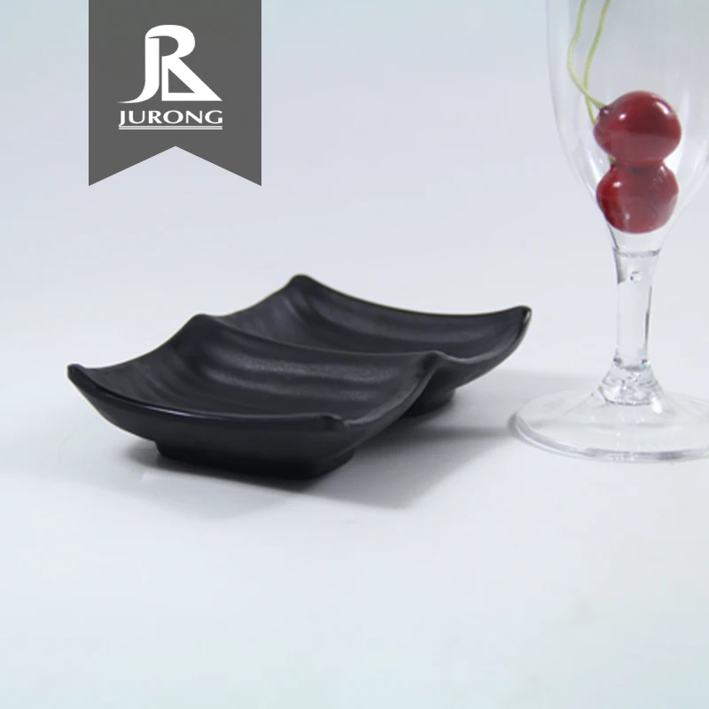 Latest innovative products unique divided melamine plate for sale