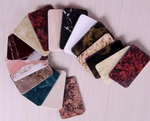 3-8mm ACM ACP Marble Surface Stone Look-like Interior Exterior Wall Cladding Panel Aluminum Sheet Aluminum Composite Panel