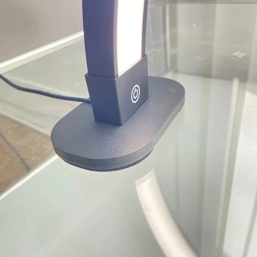 45W Adjustable Desk Lamp Nail Led Table Lamp Diamond Half Moon Nail  Lamp Wholesale Table Desk Half Moon LED Nail Light