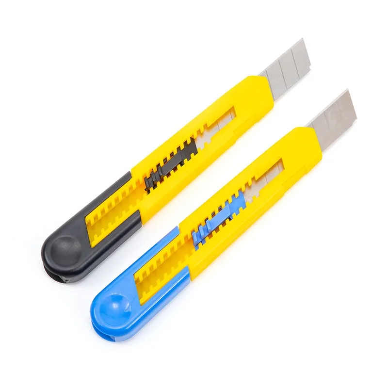 Retractable Wallpaper Carpet 18mm Snap Off Utility Cutter Knife Blade