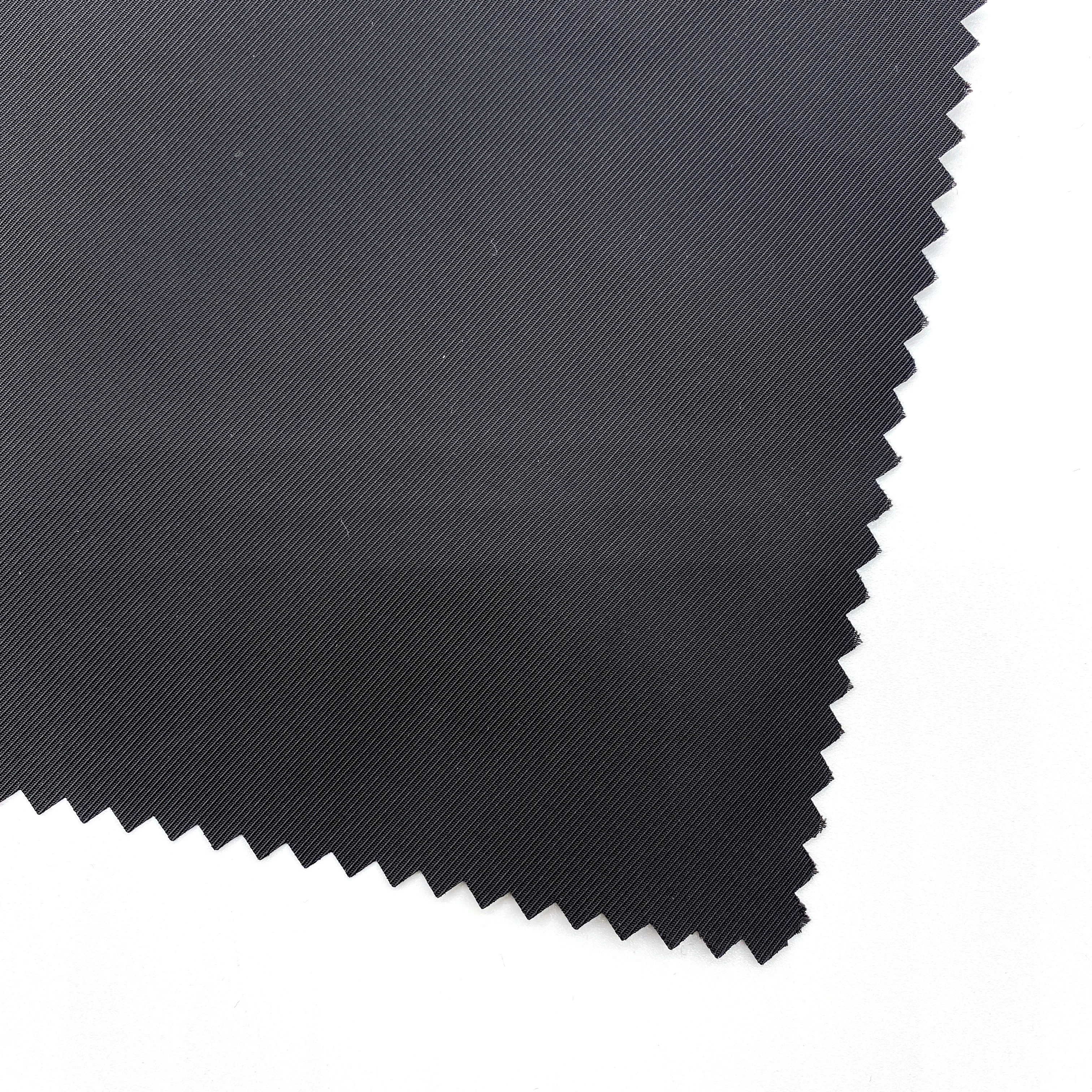 
2020New Eco-friendly Recycled Fabric Calvary twill Memory 100%Recycled Polyester fabric for Clothing Garments 