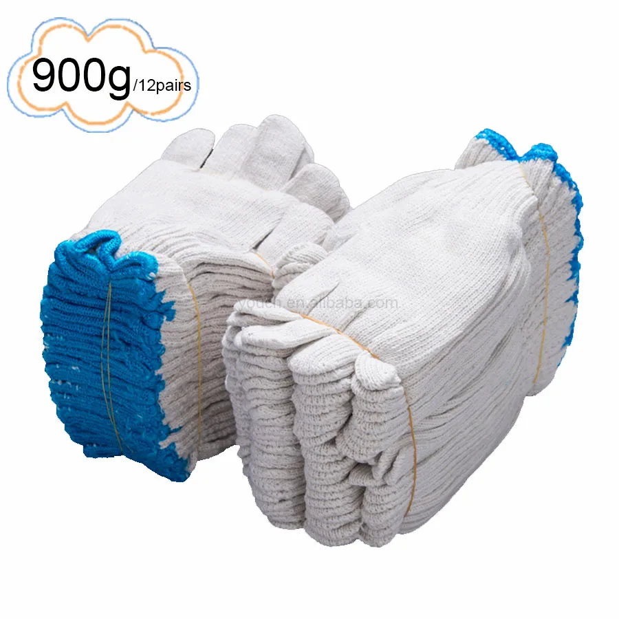 Перчатки из натурального хлопка 900 г